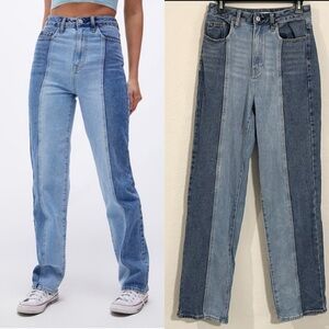PacSun Dual Blue Flare Jeans
